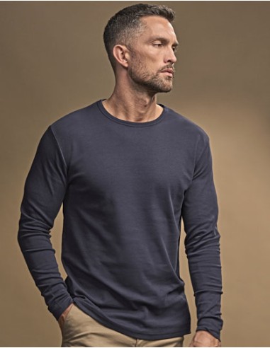 TEE-530-Mens Long Sleeve Interlock Tee